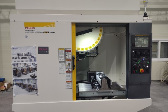 FANUC ROBODRILL + Lehmann Rotary table